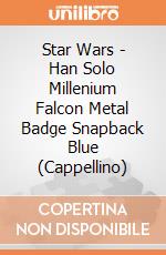 Star Wars - Han Solo Millenium Falcon Metal Badge Snapback Blue (Cappellino) gioco