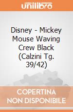 Disney - Mickey Mouse Waving Crew Black (Calzini Tg. 39/42) gioco