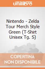 Nintendo - Zelda Tour Merch Style Green (T-Shirt Unisex Tg. S) gioco