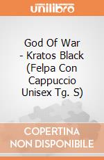 God Of War - Kratos Black (Felpa Con Cappuccio Unisex Tg. S) gioco