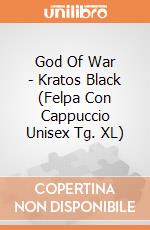 God Of War - Kratos Black (Felpa Con Cappuccio Unisex Tg. XL) gioco
