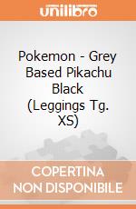 Pokemon - Grey Based Pikachu Black (Leggings Tg. XS) gioco