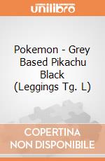 Pokemon - Grey Based Pikachu Black (Leggings Tg. L) gioco