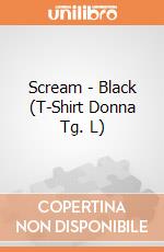 Scream - Black (T-Shirt Donna Tg. L) gioco