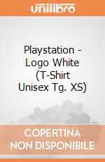 Playstation - Logo White (T-Shirt Unisex Tg. XS) gioco