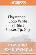 Playstation - Logo White (T-Shirt Unisex Tg. XL) gioco