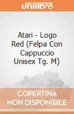 Atari - Logo Red (Felpa Con Cappuccio Unisex Tg. M) gioco