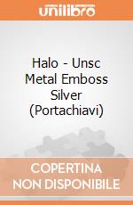 Halo - Unsc Metal Emboss Silver (Portachiavi) gioco