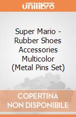 Super Mario - Rubber Shoes Accessories Multicolor (Metal Pins Set) gioco