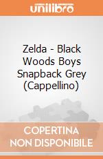 Zelda - Black Woods Boys Snapback Grey (Cappellino) gioco
