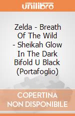 Zelda - Breath Of The Wild - Sheikah Glow In The Dark Bifold U Black (Portafoglio) gioco