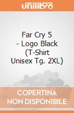 Far Cry 5 - Logo Black (T-Shirt Unisex Tg. 2XL) gioco