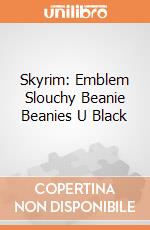 Skyrim: Emblem Slouchy Beanie Beanies U Black gioco