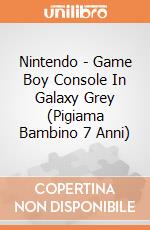 Nintendo - Game Boy Console In Galaxy Grey (Pigiama Bambino 7 Anni) gioco