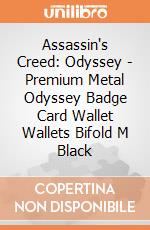 Assassin's Creed: Odyssey - Premium Metal Odyssey Badge Card Wallet Wallets Bifold M Black gioco