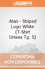 Atari - Striped Logo White (T-Shirt Unisex Tg. S) gioco