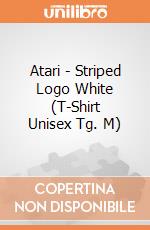 Atari - Striped Logo White (T-Shirt Unisex Tg. M) gioco