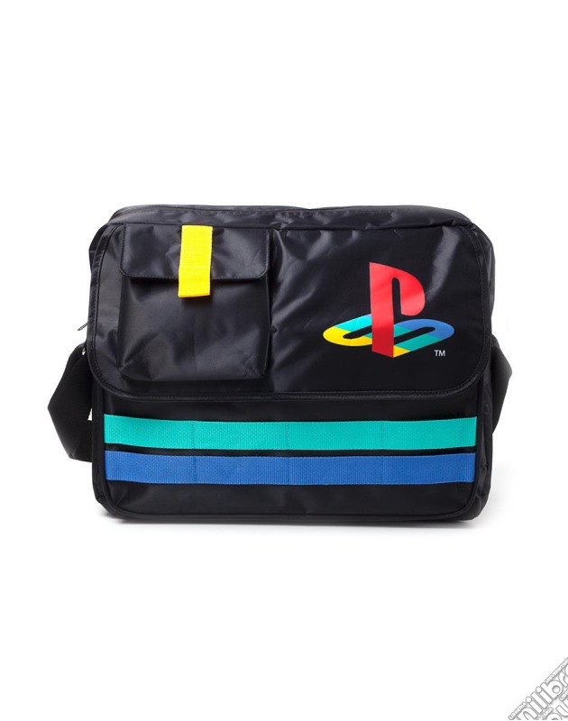 Playstation - Retro Logo Black (Borsa A Tracolla) gioco