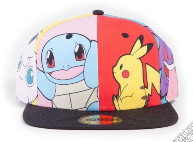 Pokemon: Multi Pop Art Snapback Multicolor (Cappellino) gioco di GAF