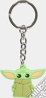 Star Wars: The Mandelorian - Baby Yoda Rubber Keychain Silver (Portachiavi) giochi