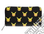 Pokemon: Pikachu Aop Zip Around Wallet Black (Portafoglio)