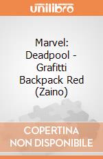 Marvel: Deadpool - Grafitti Backpack Red (Zaino)