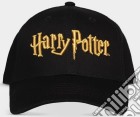 Harry Potter: Adjustable Cap Gold Logo Black (Cappellino) giochi