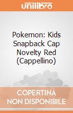 Pokemon: Kids Snapback Cap Novelty Red (Cappellino) gioco di GAF
