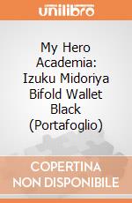 My Hero Academia: Izuku Midoriya Bifold Wallet Black (Portafoglio) gioco