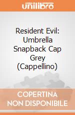 Resident Evil: Umbrella Snapback Cap Grey (Cappellino) gioco di GAF