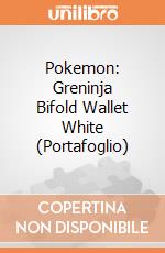 Pokemon: Greninja Bifold Wallet White (Portafoglio) gioco