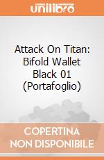 Attack On Titan: Bifold Wallet Black 01 (Portafoglio)