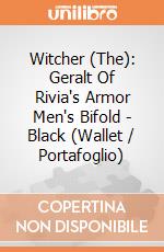 Witcher (The): Geralt Of Rivia's Armor Men's Bifold - Black (Wallet / Portafoglio) gioco