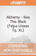 Alchemy - Kiss This Black (Felpa Unisex Tg. XL) gioco