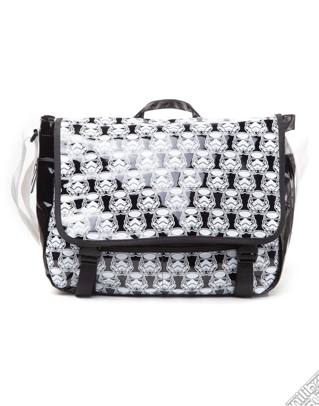 Star Wars - Storm Trooper Messenger Bag With Allover Print Messenger Bags U Black gioco