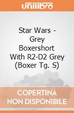 Star Wars - Grey Boxershort With R2-D2 Grey (Boxer Tg. S) gioco