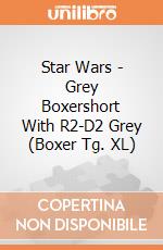 Star Wars - Grey Boxershort With R2-D2 Grey (Boxer Tg. XL) gioco