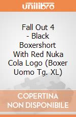 Fall Out 4 - Black Boxershort With Red Nuka Cola Logo (Boxer Uomo Tg. XL) gioco