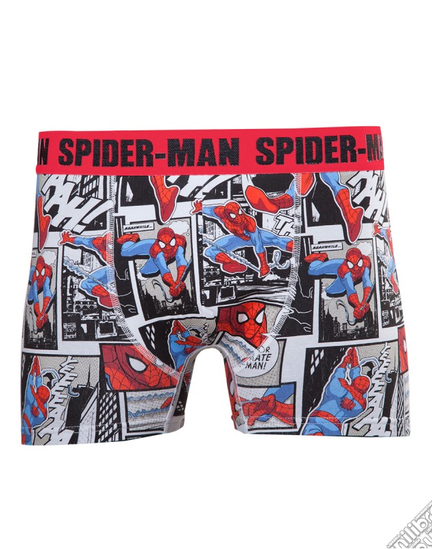 Spiderman - Printed Boxershort With Spiderman Comic Multicolor (Boxer Tg. M) gioco