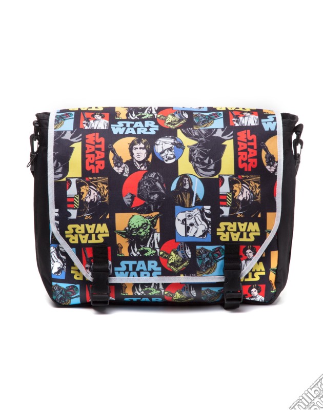 Star Wars - Retro Characters Comic Style Messenger Bag Messenger Bags U Multicolor gioco