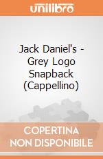 Jack Daniel's - Grey Logo Snapback (Cappellino) gioco di Bioworld