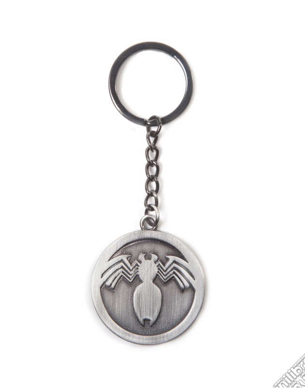 Marvel Comics - Spider-Man Venom Logo Metal Keychain Metal Keychains U Silver gioco