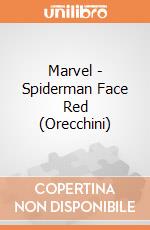 Marvel - Spiderman Face Red (Orecchini) gioco di Bioworld