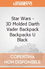 Star Wars - 3D Molded Darth Vader Backpack Backpacks U Black gioco