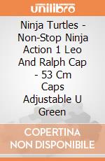 Ninja Turtles - Non-Stop Ninja Action 1 Leo And Ralph Cap - 53 Cm Caps Adjustable U Green gioco