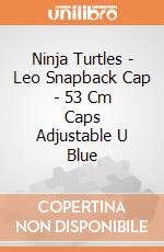 Ninja Turtles - Leo Snapback Cap - 53 Cm Caps Adjustable U Blue gioco