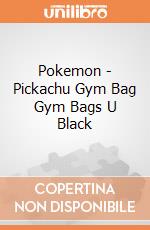 Pokemon - Pickachu Gym Bag Gym Bags U Black gioco