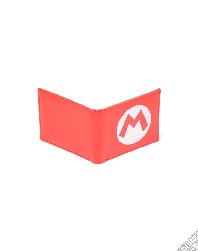 Nintendo - Super Mario Red Bifold Wallet With Symbol Embroidery Wallets Bifold U Red (Portafoglio) gioco