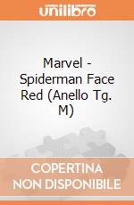 Marvel - Spiderman Face Red (Anello Tg. M) gioco di Bioworld