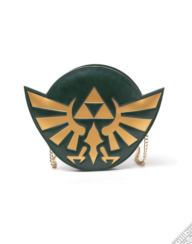 Zelda - Hyrule Crest Chain Purse Green (Borsetta) gioco di Bioworld